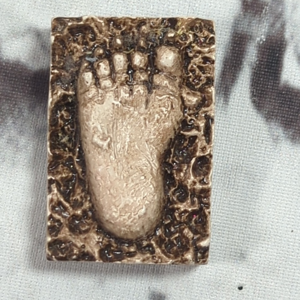 Foot‎ Footprint Refrigerator Fridge Magnet 1.5" x 1"